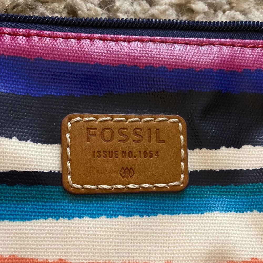 Fossil Striped Bag - Picture 3 of 4